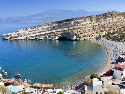 Vacances à l'hôtel à Matala en Crète